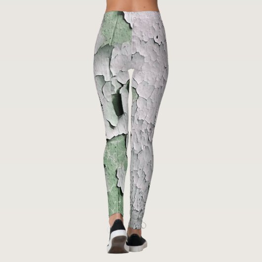 LEGGINGS PEINTURE DE PEELING ANCIENNE (Dos)