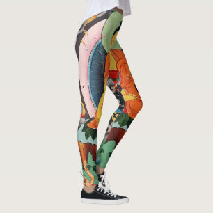 Leggings Peinture de Shakyamuni Bouddha, Himalaya - Dharma