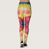 Leggings Peinture d'été Abstraite (Dos)