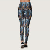 Leggings Peinture d'Halloween fantaisiste (Dos)