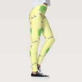 Leggings peinture d'oiseaux (Droite)