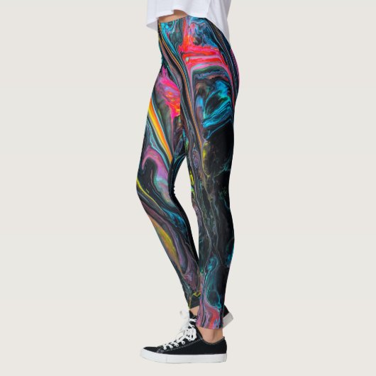 Leggings Peinture en marbre (Gauche)
