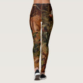 Leggings Peinture européenne Année du lapin 2023 Légumineus (Dos)