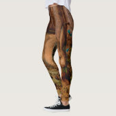 Leggings Peinture européenne Année du lapin 2023 Légumineus (Gauche)