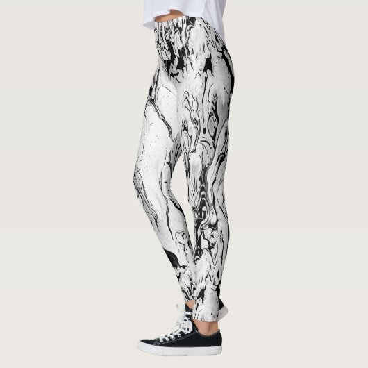 Leggings Peinture humide abstraite (Gauche)