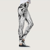 Leggings Peinture humide abstraite (Droite)