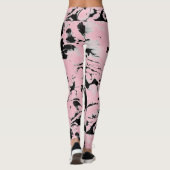 Leggings Peinture humide Abstraite (Dos)