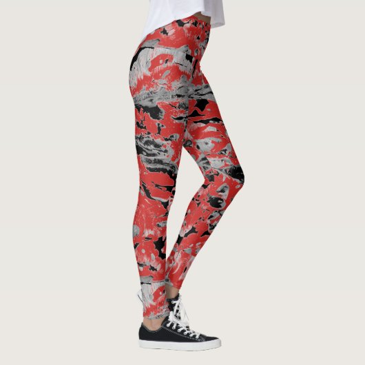 Leggings Peinture humide Abstraite (Droite)