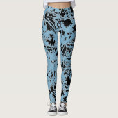 Leggings Peinture humide Abstraite (Devant)