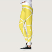 Leggings peinture orange (Gauche)