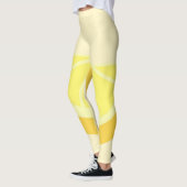 Leggings peinture orange (Gauche)