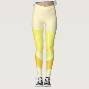 Leggings peinture orange