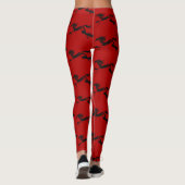 Leggings Peinture originale Cheval Nouvel An Chinois L2 (Dos)