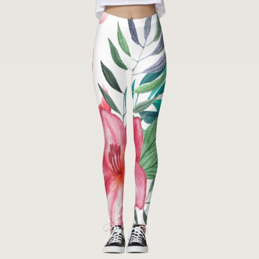 Leggings Peinture Rainforest (Devant)