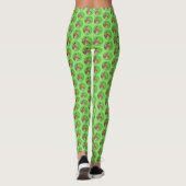 Leggings Peinture Red Fox - Art original de la faune (Dos)