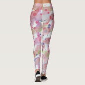 Leggings Peinture rose (Dos)