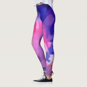Leggings Peinture rose et bleu (Gauche)
