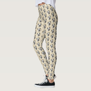Leggings Peinture Skye Terrier - Cute Original Chien Art
