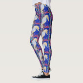 Leggings Peinture sur hippocampe (Gauche)