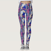 Leggings Peinture sur hippocampe (Devant)