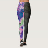 Leggings Peinture sur une orchidée tropicale (Dos)