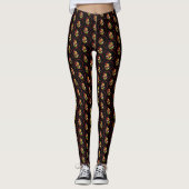 Leggings Peinture Tulip - Art Fleur original (Devant)