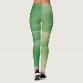 Leggings Peinture verte (Dos)