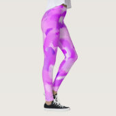 Leggings Peinture violette #3 (Droite)