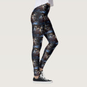 Leggings Pékinois période de fêtes de Noël (Droite)