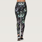 Leggings Pelouse Bowls Art Abstrait, (Dos)