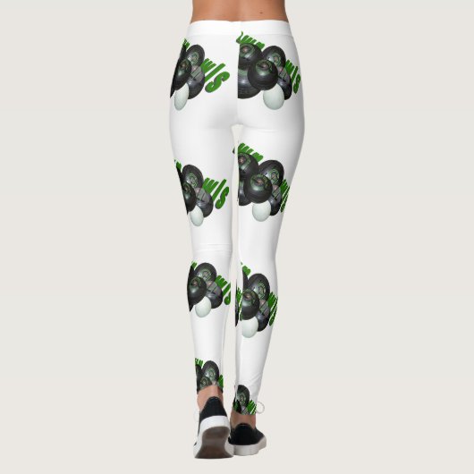 Leggings Pelouse Et Logo, (Dos)