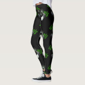 Leggings Pelouse Et Logo, (Gauche)