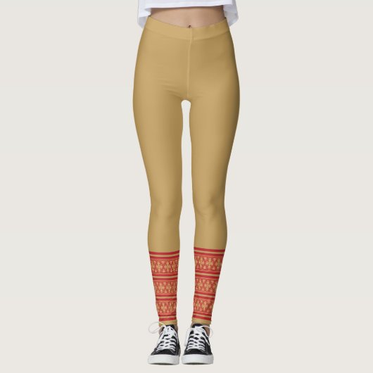 Leggings Pendentif téléphonique (Devant)