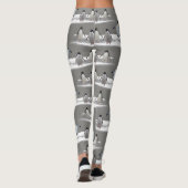 Leggings Penguin Iceberg Party (Gris) (Dos)