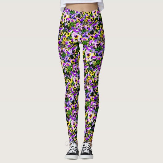 Leggings pensées multicolores (Devant)
