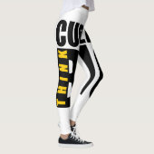 LEGGINGS PENSEZ AUX GRANDS DESSINS SPORTIFS DE COURBES (Droite)