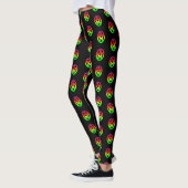 Leggings Pentacles psychédéliques (Gauche)