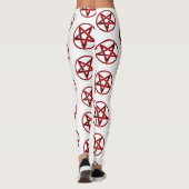Leggings Pentagram Red Devil (Dos)