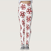 Leggings Pentagram Red Devil (Devant)