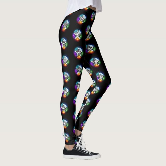 Leggings Pentagramme wiccan (Droite)