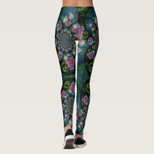 Leggings Peony Mandala (Dos)