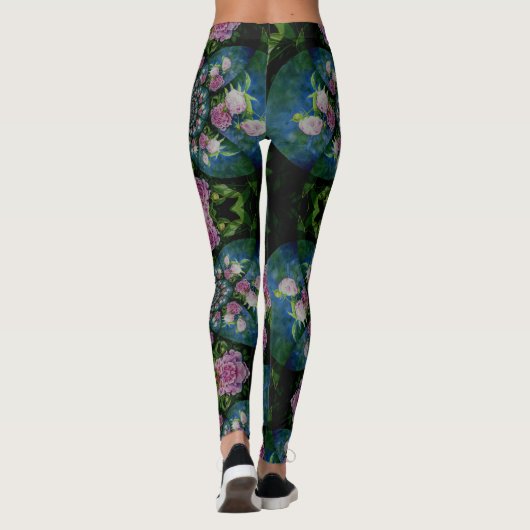 Leggings Peony Mandala (Dos)