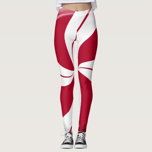 Leggings Peppermint Swirl (Devant)