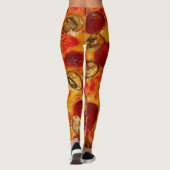 Leggings Pepperoni et Pizza aux champignons (Dos)