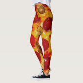 Leggings Pepperoni et Pizza aux champignons (Gauche)