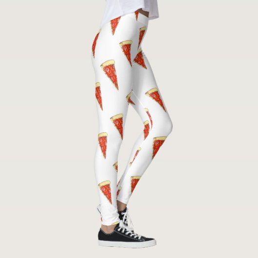 Leggings Pepperoni Fromage Pizza Slice Alimentation italien (Droite)