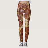 Leggings Pepperoni Pizza (Devant)