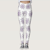 Leggings Peppers mandala Art (Devant)