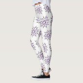 Leggings Peppers mandala Art (Gauche)
