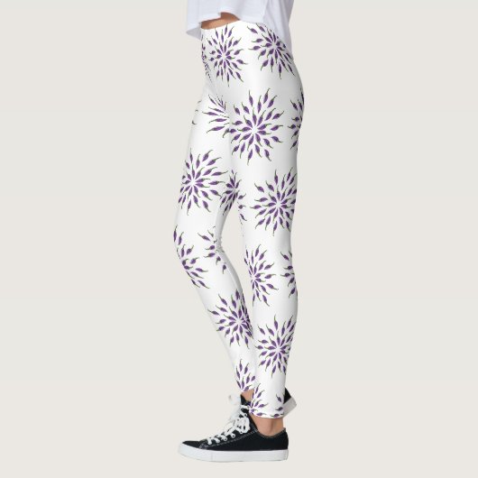 Leggings Peppers mandala Art (Gauche)